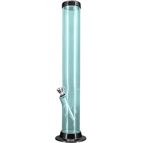 JM Enterprises 6-9-12-15" Acrylic Straight Tube Basic Bong - 2" Tube Diameter - Multiple Colors