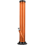 JM Enterprises 6-9-12-15" Acrylic Straight Tube Basic Bong - 2" Tube Diameter - Multiple Colors