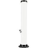 JM Enterprises 6-9-12-15" Acrylic Straight Tube Basic Bong - 2" Tube Diameter - Multiple Colors