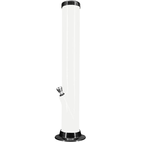 JM Enterprises 6-9-12-15" Acrylic Straight Tube Basic Bong - 2" Tube Diameter - Multiple Colors