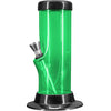 JM Enterprises 6-9-12-15" Acrylic Straight Tube Basic Bong - 2" Tube Diameter - Multiple Colors
