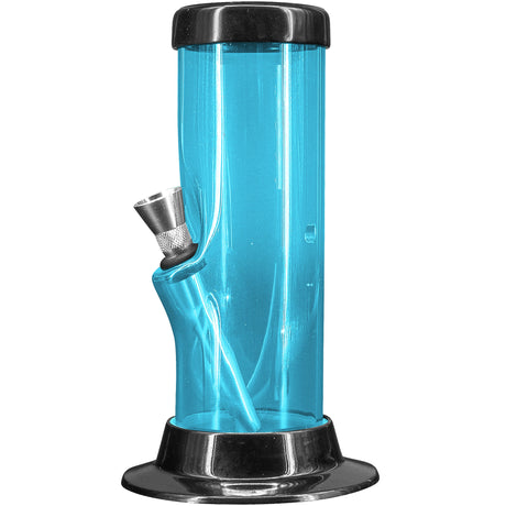 JM Enterprises 6-9-12-15" Acrylic Straight Tube Basic Bong - 2" Tube Diameter - Multiple Colors