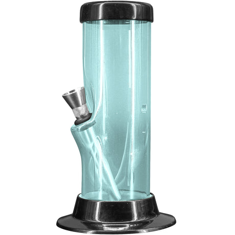 JM Enterprises 6-9-12-15" Acrylic Straight Tube Basic Bong - 2" Tube Diameter - Multiple Colors