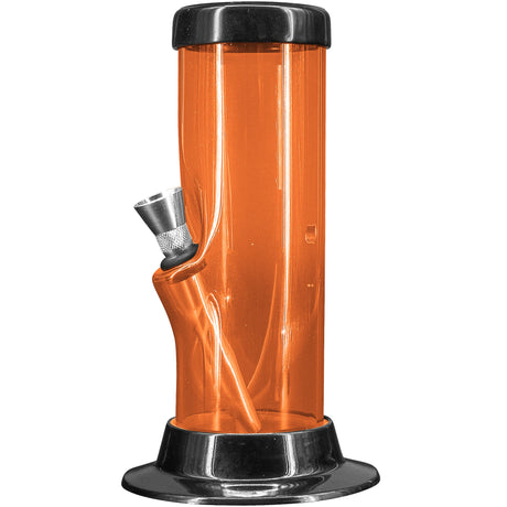 JM Enterprises 6-9-12-15" Acrylic Straight Tube Basic Bong - 2" Tube Diameter - Multiple Colors