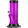 JM Enterprises 6-9-12-15" Acrylic Straight Tube Basic Bong - 2" Tube Diameter - Multiple Colors
