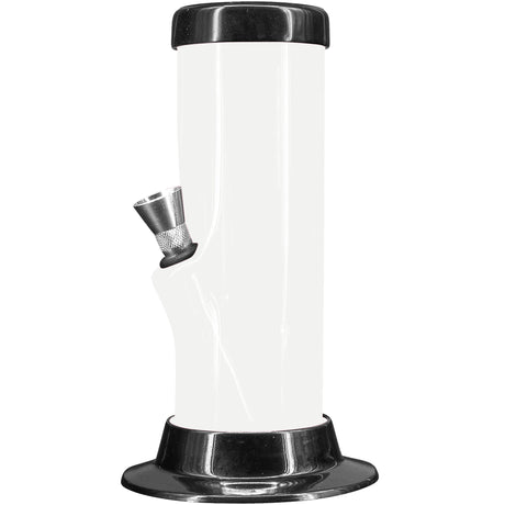 JM Enterprises 6-9-12-15" Acrylic Straight Tube Basic Bong - 2" Tube Diameter - Multiple Colors