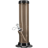 JM Enterprises 6-9-12-15" Acrylic Straight Tube Basic Bong - 2" Tube Diameter - Multiple Colors