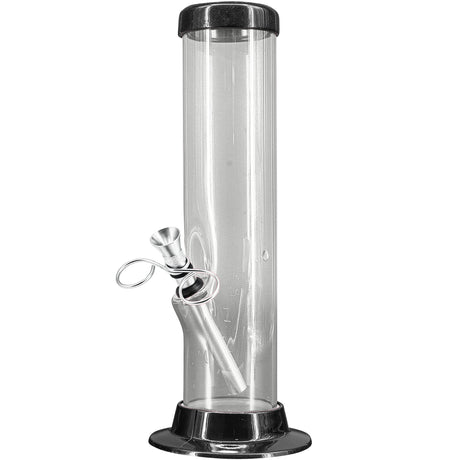 JM Enterprises 6-9-12-15" Acrylic Straight Tube Basic Bong - 2" Tube Diameter - Multiple Colors