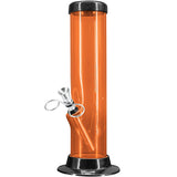JM Enterprises 6-9-12-15" Acrylic Straight Tube Basic Bong - 2" Tube Diameter - Multiple Colors