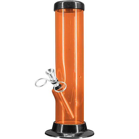 JM Enterprises 6-9-12-15" Acrylic Straight Tube Basic Bong - 2" Tube Diameter - Multiple Colors