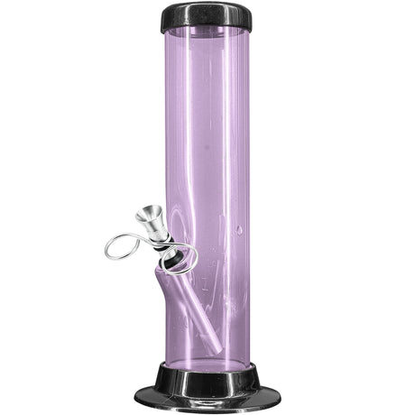 JM Enterprises 6-9-12-15" Acrylic Straight Tube Basic Bong - 2" Tube Diameter - Multiple Colors