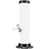 JM Enterprises 6-9-12-15" Acrylic Straight Tube Basic Bong - 2" Tube Diameter - Multiple Colors