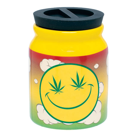 Fujima Happy Hemp Ceramic Stash Jar | 4.5"