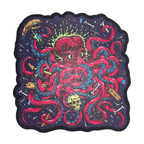 East Coasters 10" Jimbo Phillips Octo Dab Mat with vibrant octopus design, top view