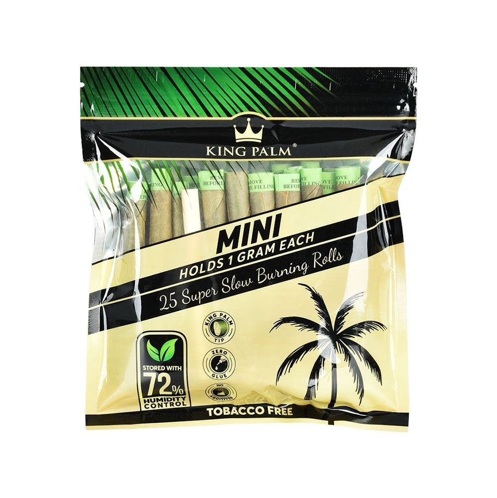 King Palm Mini Hand Rolled Leaf - 8 Pack