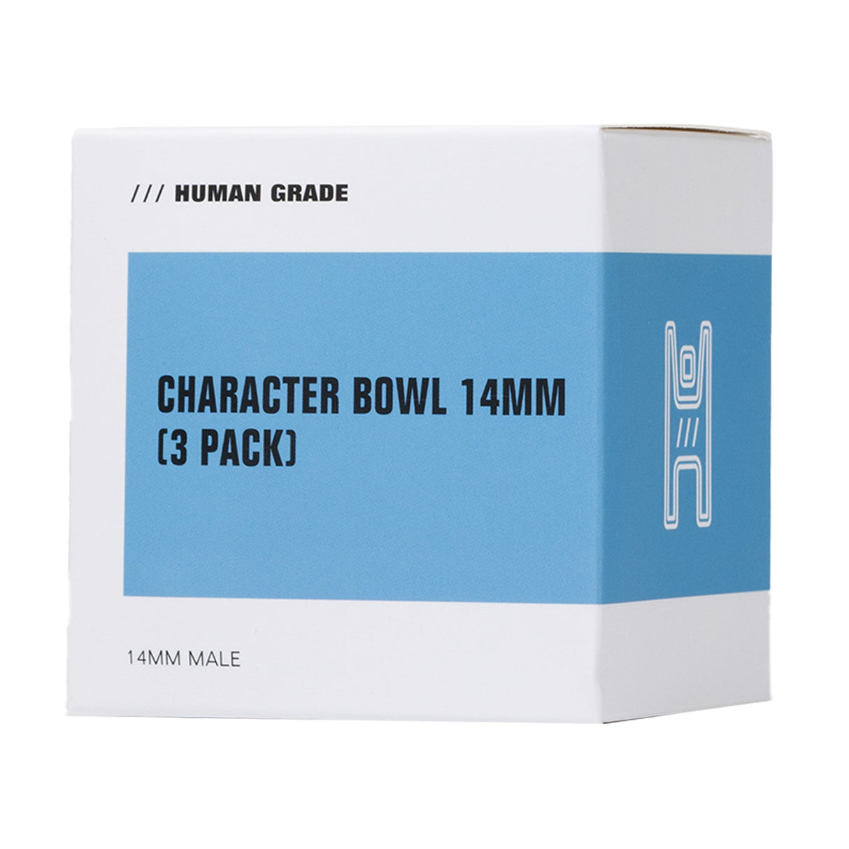 Human Grade 3 inch tall novelty glass bowl