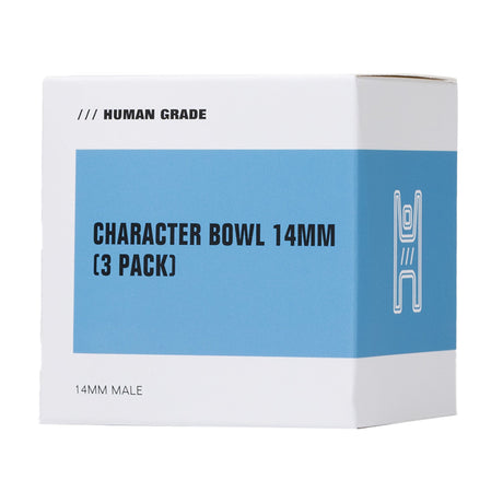Human Grade 3 inch tall novelty glass bowl