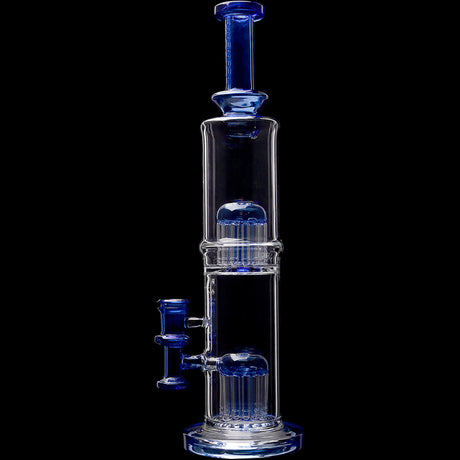 Borotech 15'' High Clarity Double Perc Bong