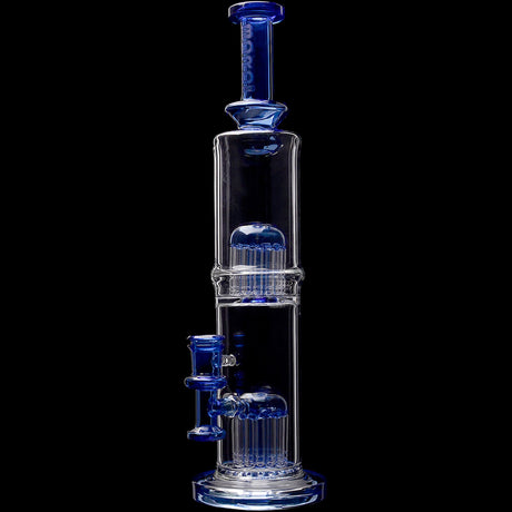 Borotech 15'' High Clarity Double Perc Bong