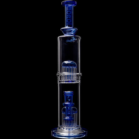 Borotech 15'' High Clarity Double Perc Bong