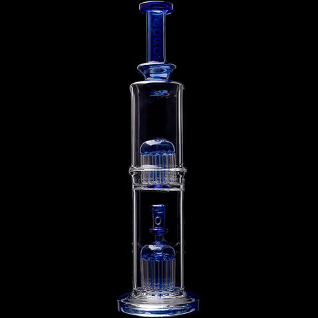 Borotech 15'' High Clarity Double Perc Bong