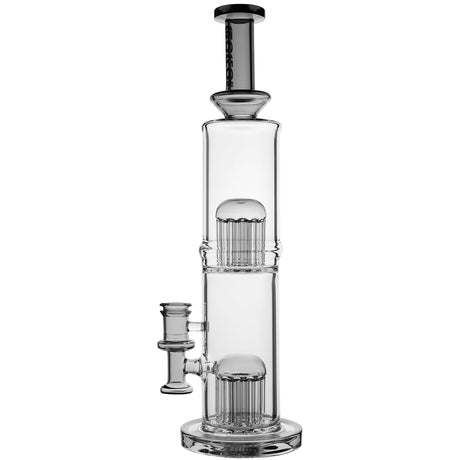 Borotech 15'' High Clarity Double Perc Bong