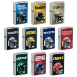 Zippo NFL 10PC Lighter Set - Officially Licensed & Collectible