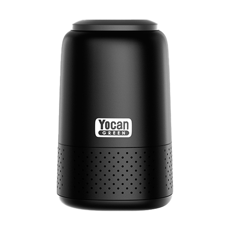 Yocan Cloak Air Filter in Black - Front View, Compact Design for Discreet Vaping