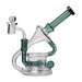 Human Grade 7.5" Recycler 45 (Triple Marble) Dab Rig