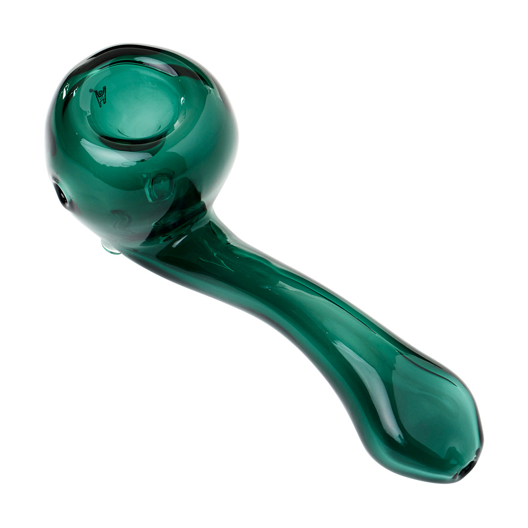 Human Grade Sherlock Model D glass pipe bowl and carb detail