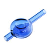 NWTN Home Bolla borosilicate glass hand pipe with bubble-inspired Memphis design