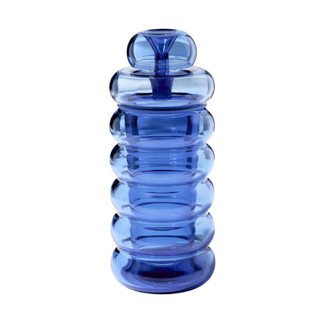 NWTN Home Bolla borosilicate glass gravity bong with bubble-inspired Memphis design