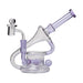 Human Grade 7.5" Recycler 45 (Triple Marble) Dab Rig