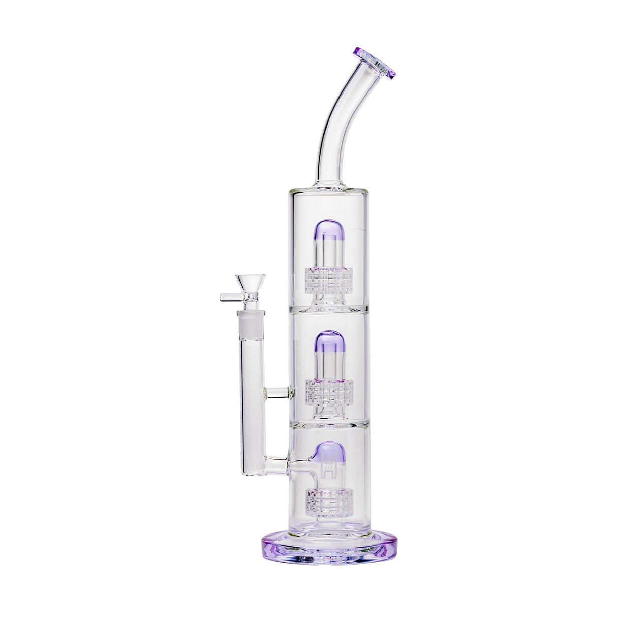 Human Grade Trinity Triple Matrix Perc Water Pipe