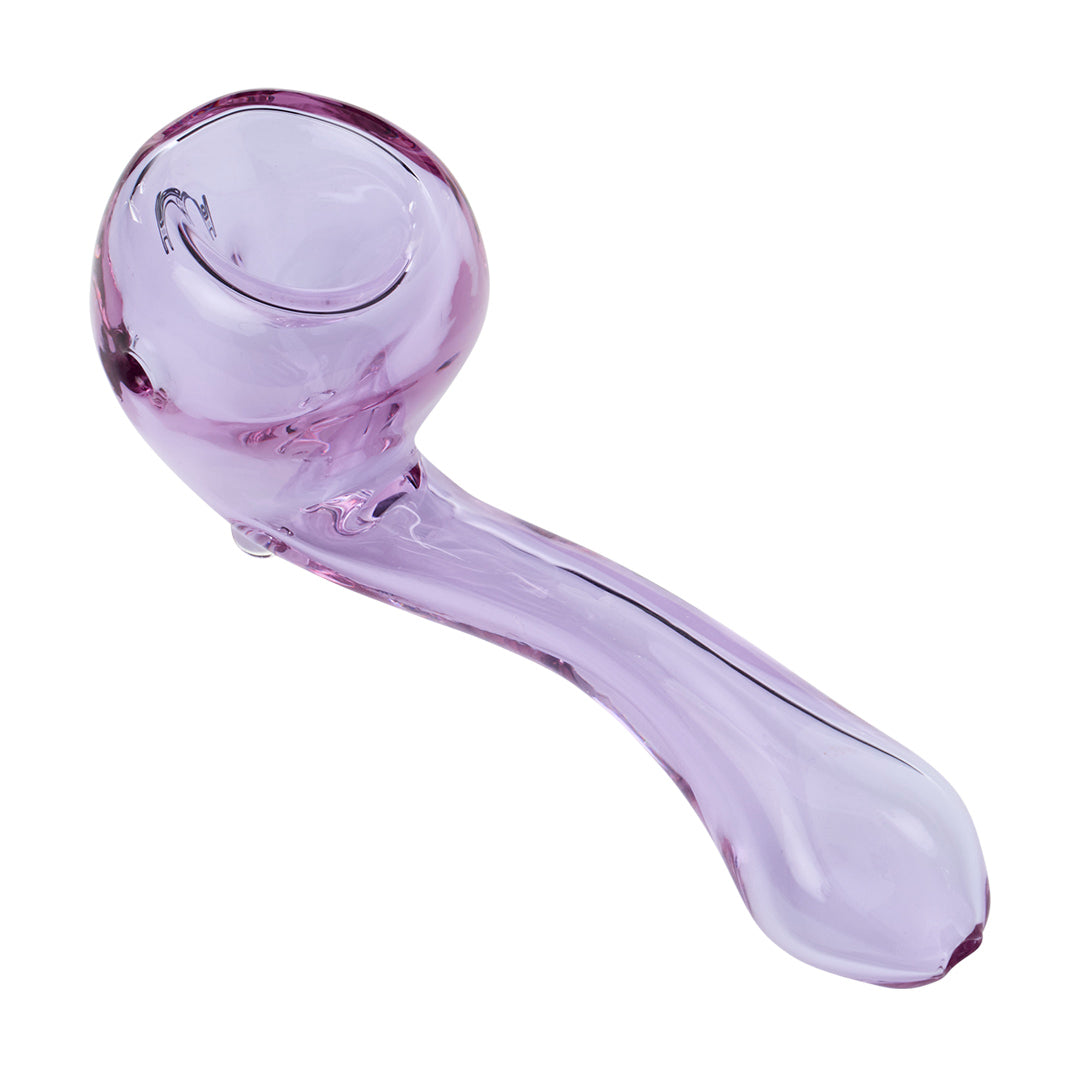 Human Grade Sherlock Model D hand pipe with color-changing silver fuming