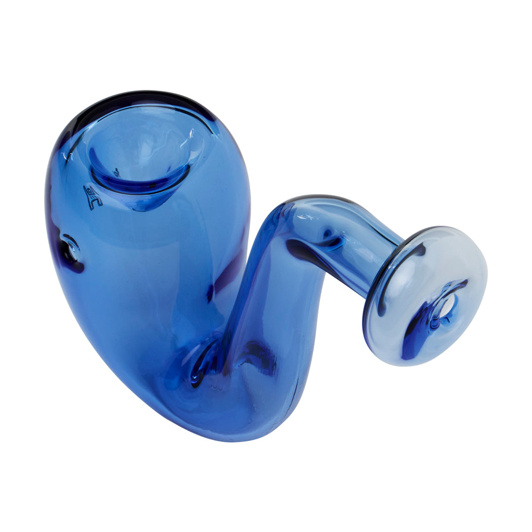 Human Grade Upright Sherlock pipe bowl and carb detail