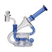 Human Grade 7.5" Recycler 45 (Triple Marble) Dab Rig