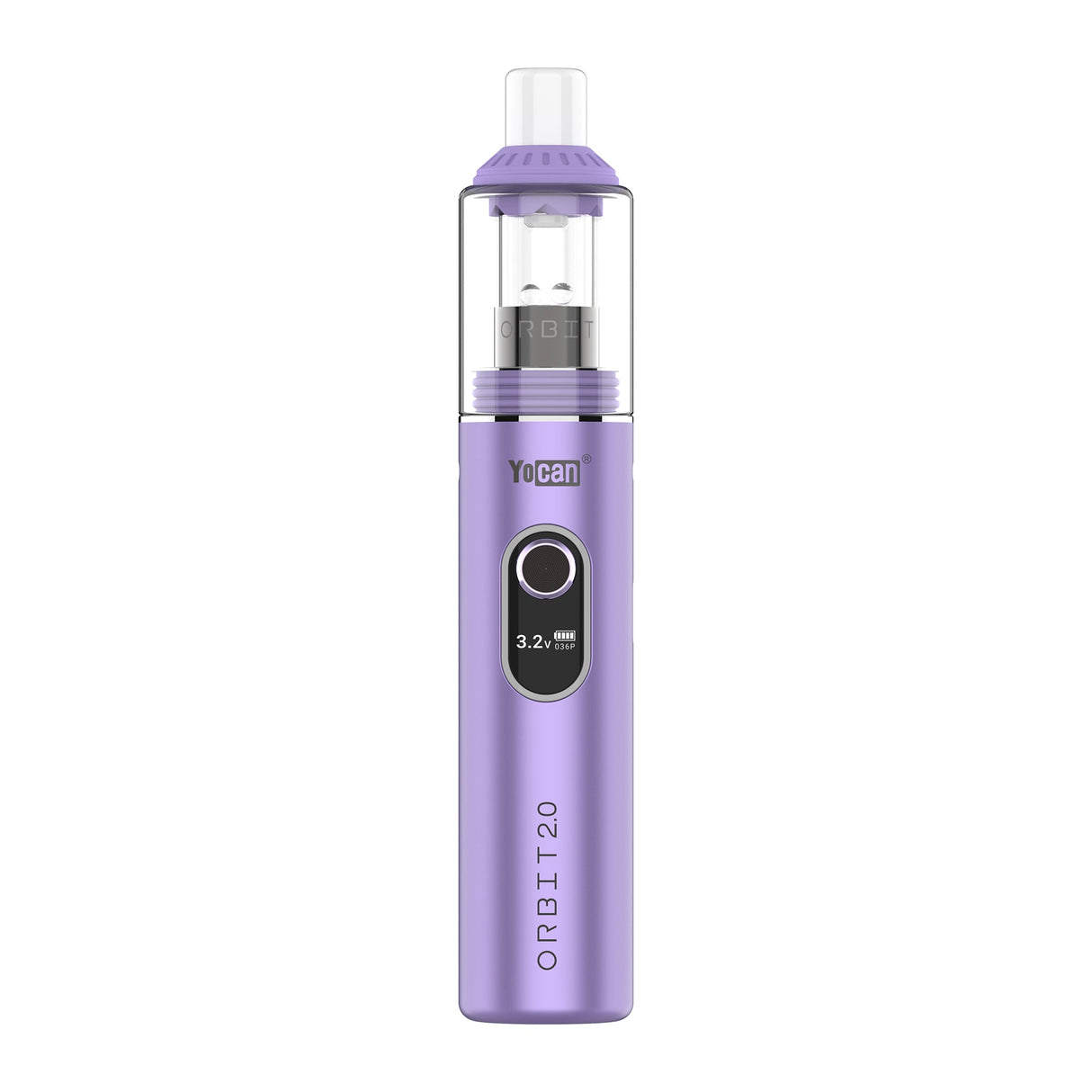 Yocan Orbit 2.0 Kit in Light Purple, portable concentrate vaporizer with Type-C charging