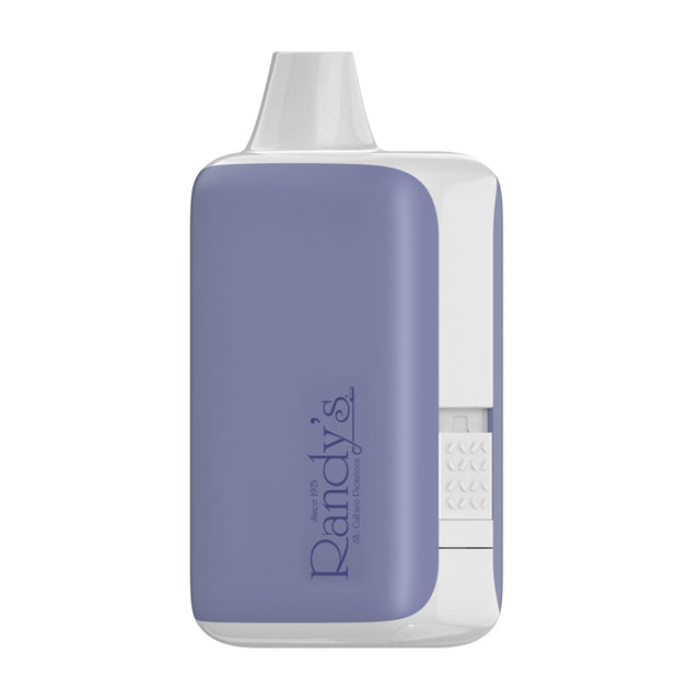 Randy's Inspo XL Vaporizer in Lilac Purple, front view on a seamless white background