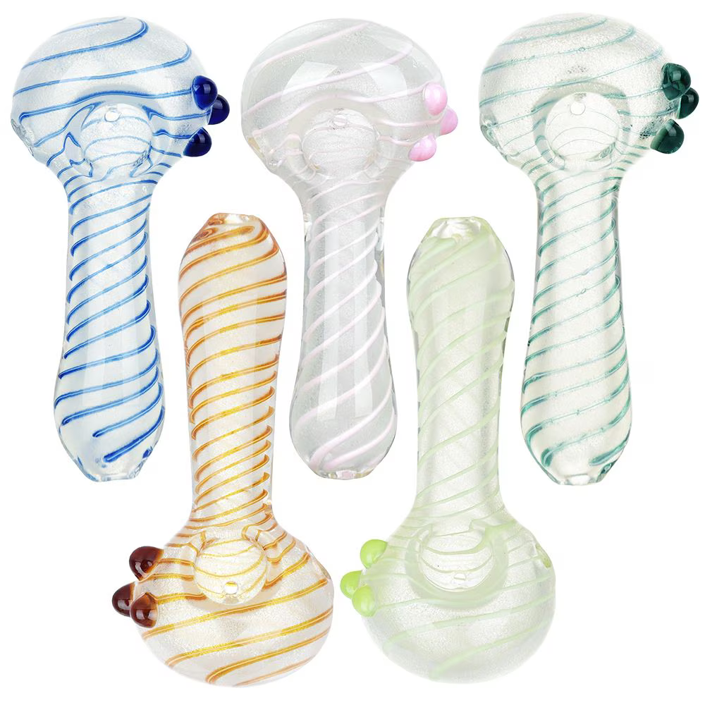 Lovely And Luminous Glow In The Dark Spoon Pipe | 5" | Colors Vary