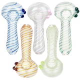 Lovely And Luminous Glow In The Dark Spoon Pipe | 5" | Colors Vary