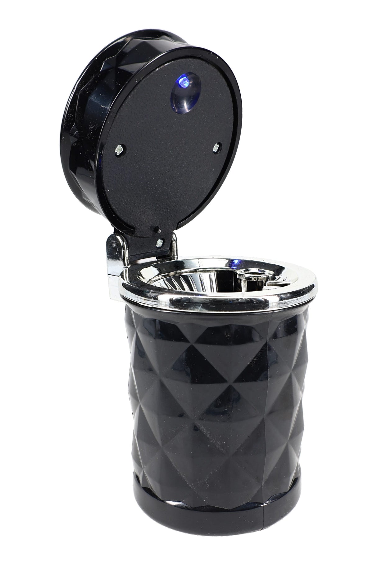 LED Diamond Cup-Holder Car Ashtray – 3.5″