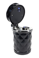 LED Diamond Cup-Holder Car Ashtray – 3.5″