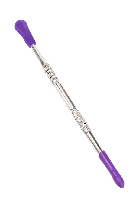 Metal Dab Tool with Silicone Tips “Soft Scoop” – Assorted Colors