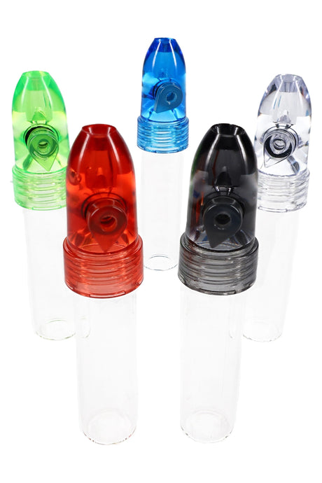 Snuff Bullet Vial 51-82 mm - Assorted Colors