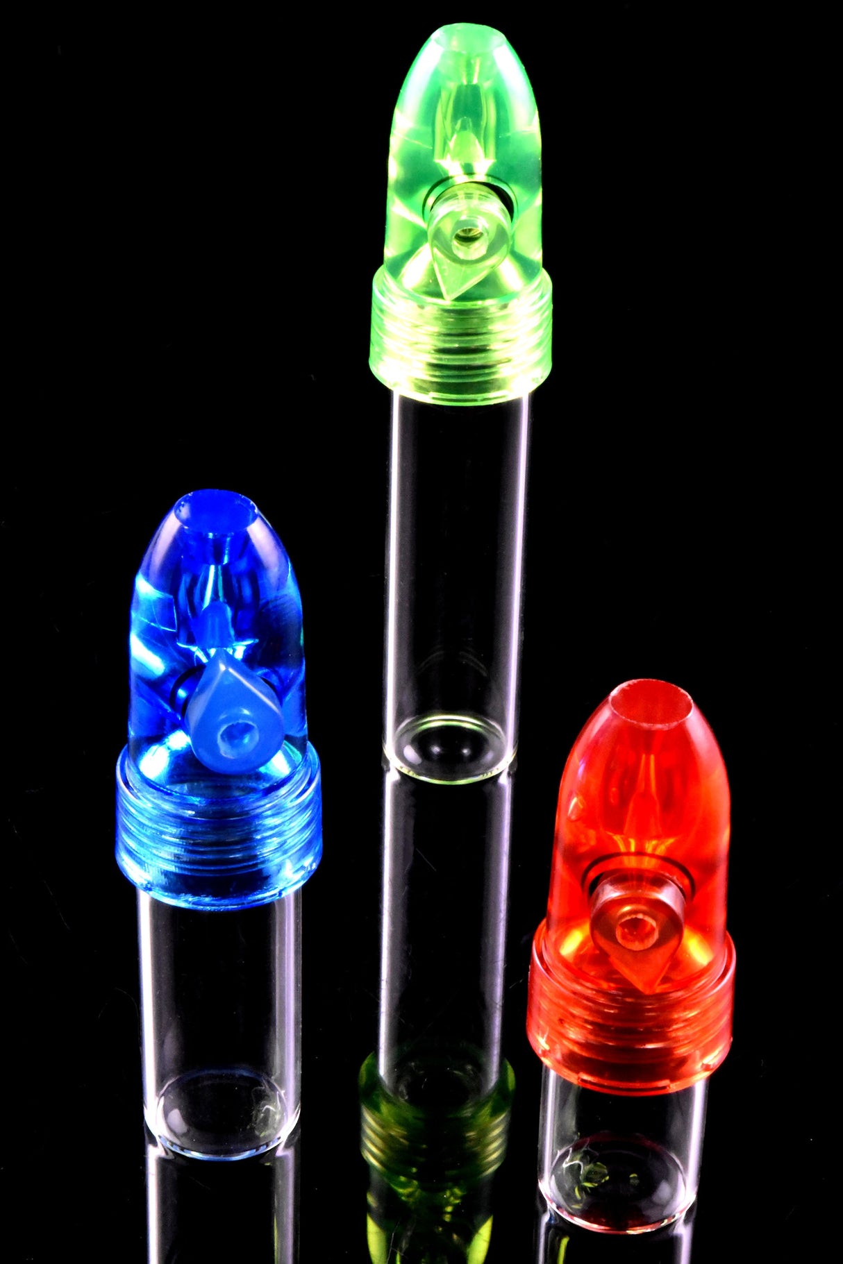Snuff Bullet Vial 51-82 mm - Assorted Colors