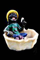 Rasta Resin Ashtray – 4″