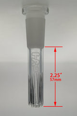 TAG - 18/14MM Open End Rounded Super Slit Showerhead Downstem