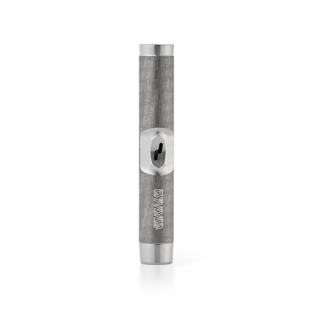 DynaVap The M 7 XL vaporizer in a studio photograph, showing the stainless steel body against a plain backdrop.