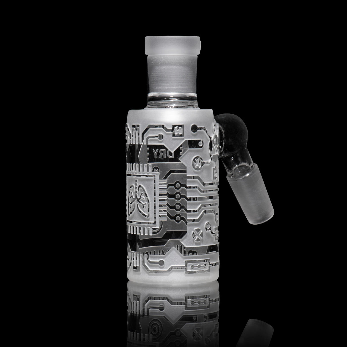 Circuitboard Clear Dry Ash Catcher